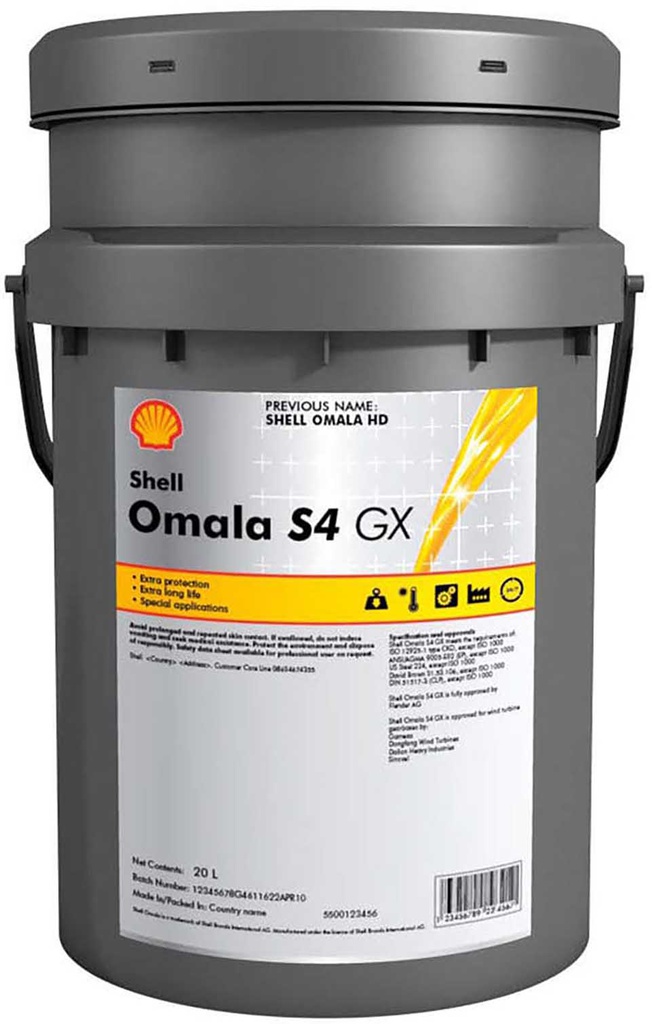 Shell Omala S2 GXV320 209L