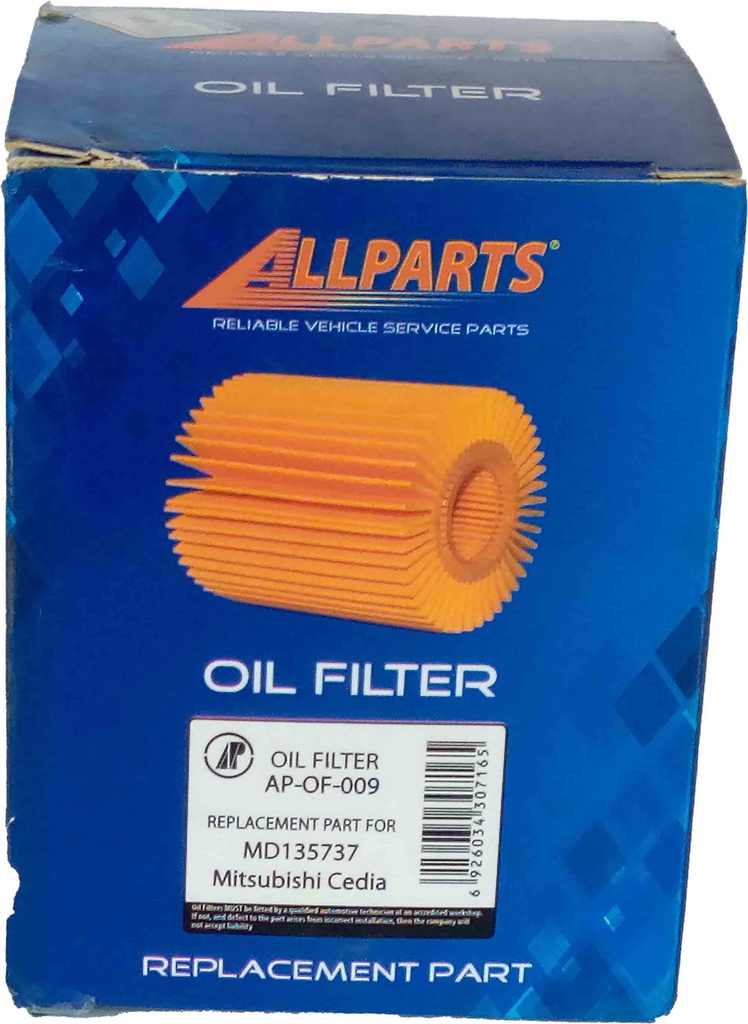 AP-OF-009 All Parts Oil Filter
