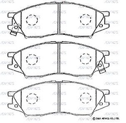 [B1N037] B1N037 Advics Brake Pads